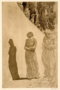 Schande, de Eine Liebe Opus X, 1880-87, publié en 1903 - Max Klinger